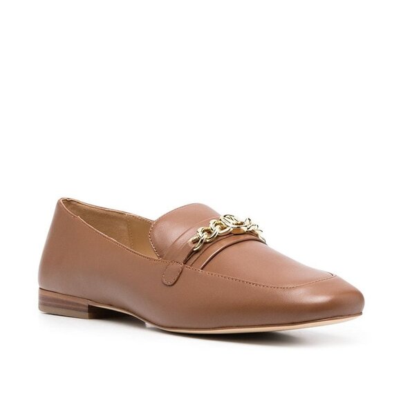 🎁 Michael Michael Kors Dolores Chain-Detail Loafers - Picture 1 of 4
